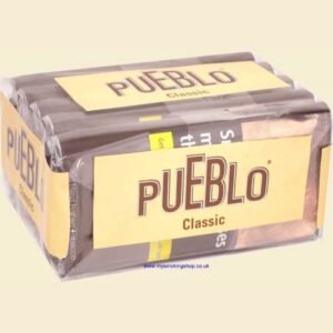 Pueblo Yellow Regular Classic (Additive Free) Hand Rolling Tobacco 5 x 30g Pouches