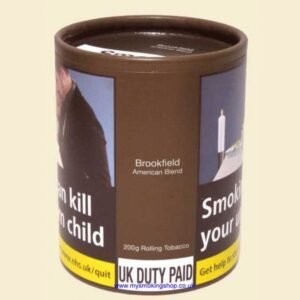 Brookfield American Blend Hand Rolling Tobacco 200g Tub