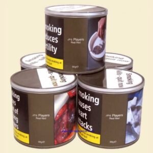 JPS Players Real Red Make Your Own Volume Tubing Tobacco 5 x 50g Tubs