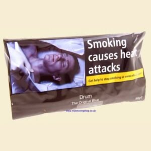 Drum Original Blue Hand Rolling Tobacco 50g Pouch