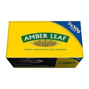 Amber Leaf Original Hand Rolling Tobacco 5 x 50g Pouches