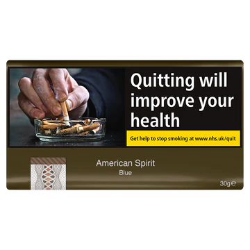 American Spirit YELLOW (Additive Free) Hand Rolling Tobacco 30g Pouch