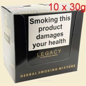 Honeyrose Legacy M (Menthol) Herbal Smoking Mixture 10 x 30g Pouches