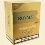 Royals Gold Signature Fine Cut Hand Rolling Tobacco 5 x 30g Pouches