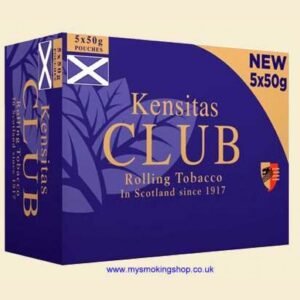Kensitas Club Hand Rolling Tobacco 5 x 50g Pouches